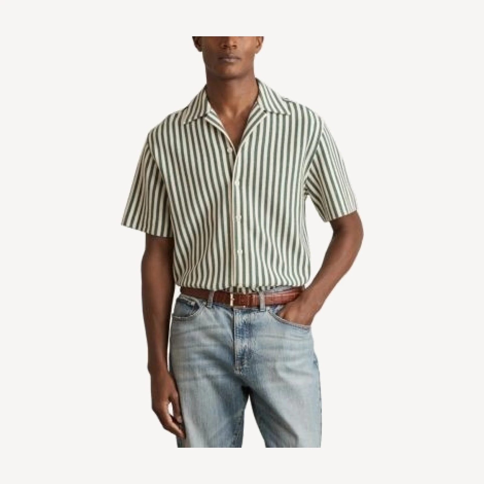 Reiss Trig Knit Camp Shirt