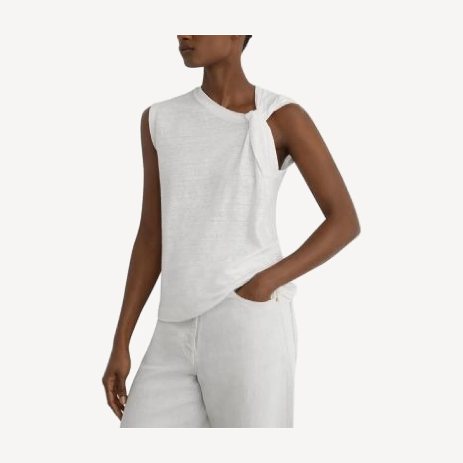 Reiss Taylor Twisted Tank Top