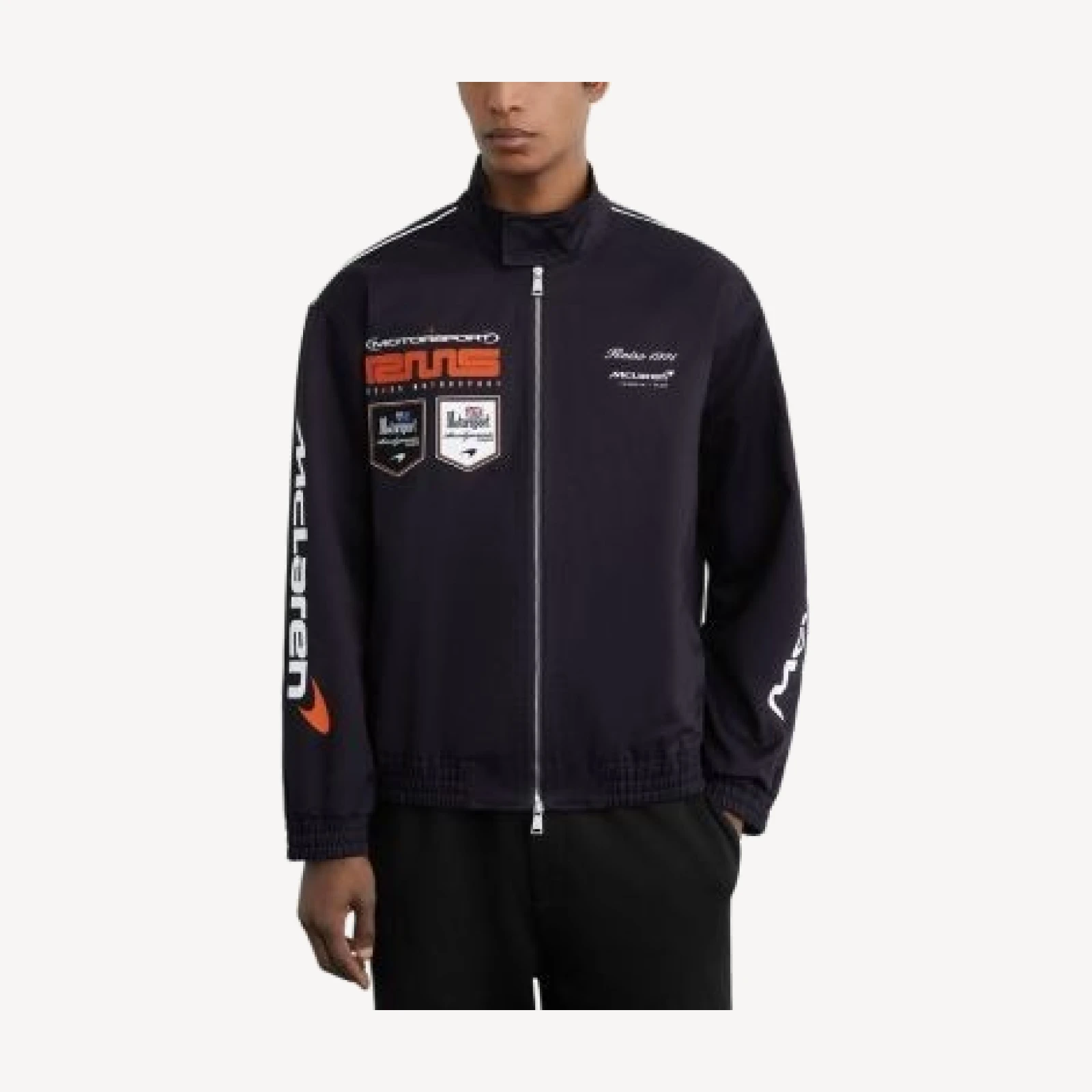 Reiss x McLaren Relaxed Fit Racing Season Logo Jacket