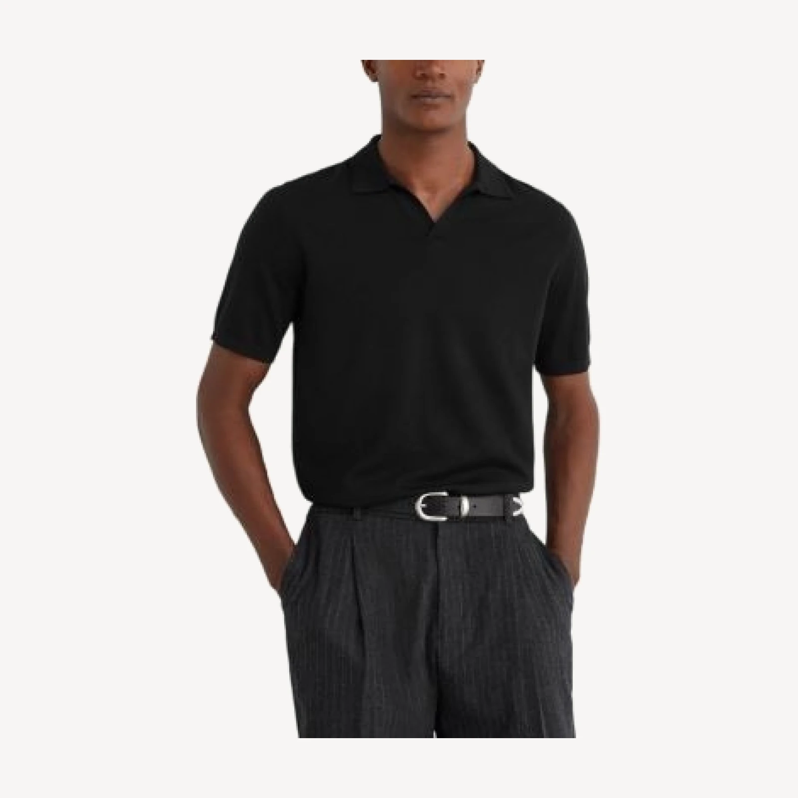 Reiss Duchie Merino Wool Polo Shirt
