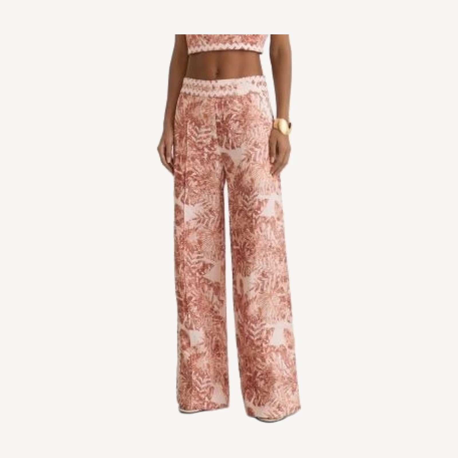 Reiss Mila Linen Trousers
