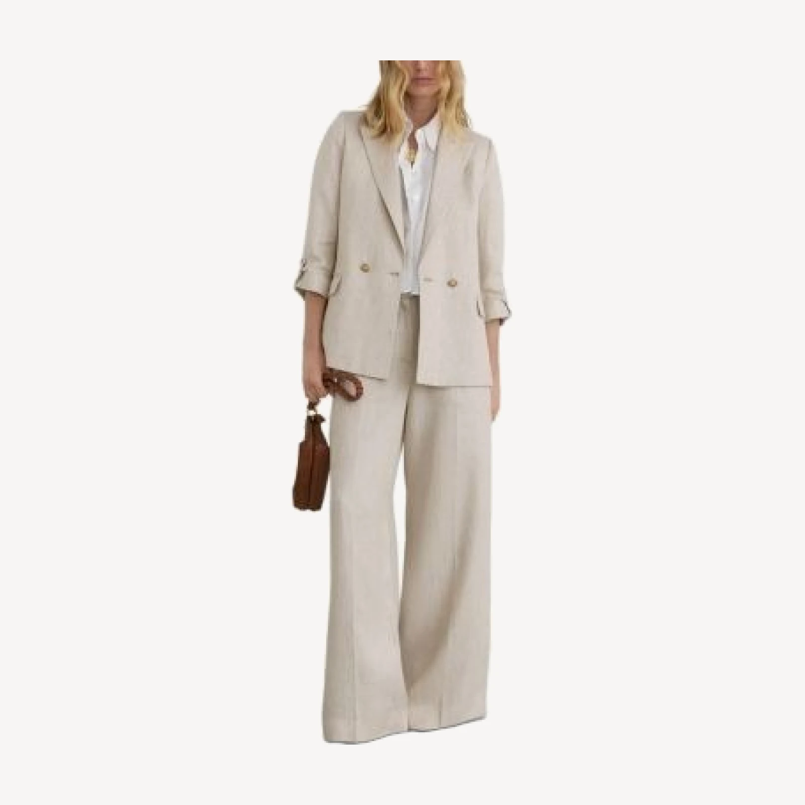Reiss Petites Nolah Double Breasted Blazer