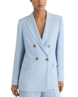 Reiss Petite Magda Double Breasted Suit Jacket