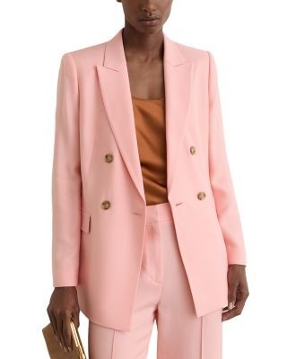Reiss Petite Magda Double Breasted Suit Jacket