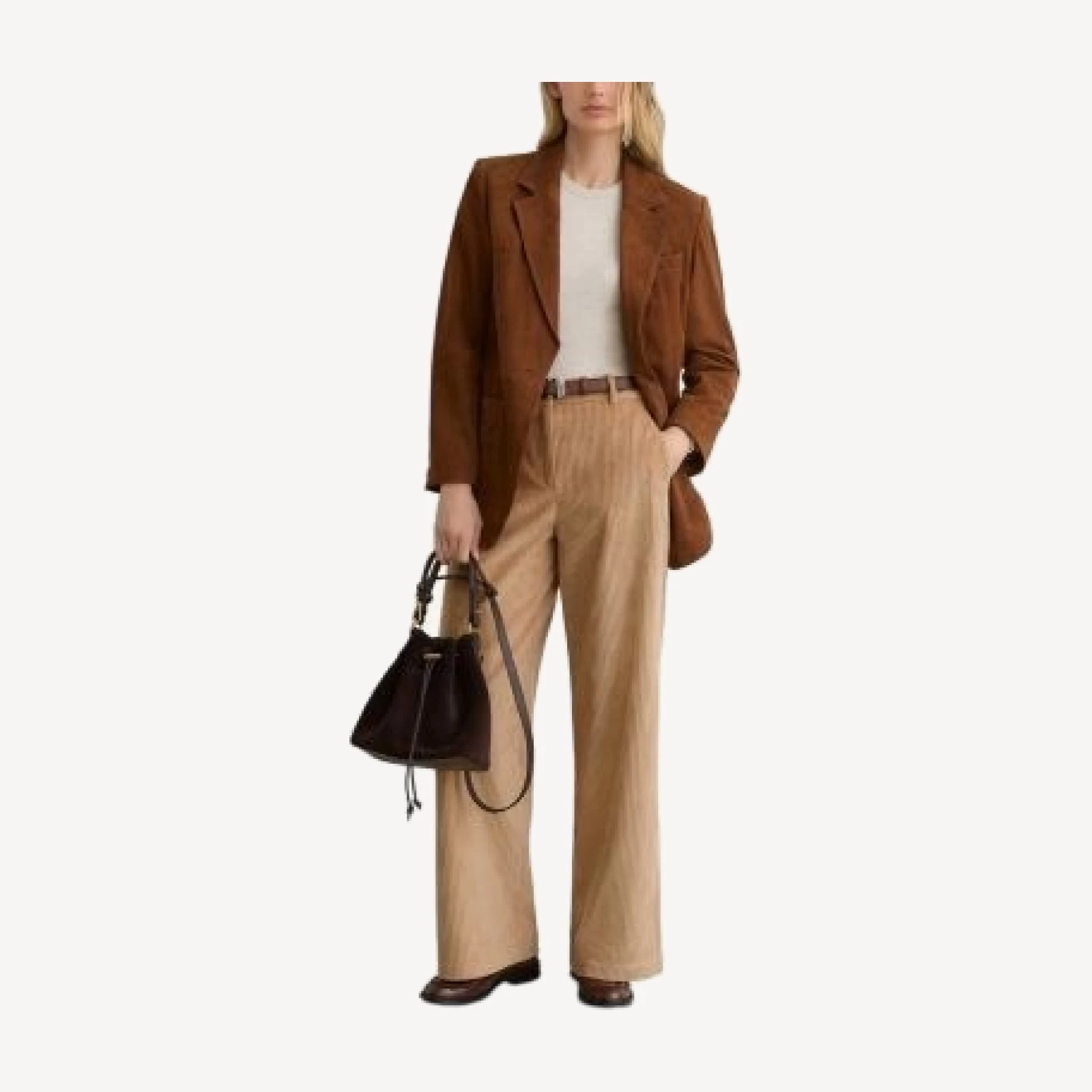Reiss Petites Stanton Corduroy Trousers