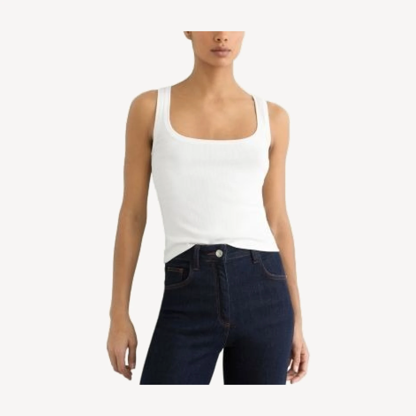 Reiss Riva Square Neck Vest