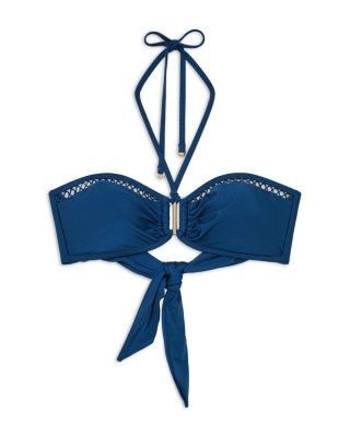 Reiss Janina Shimmer Bikini Top