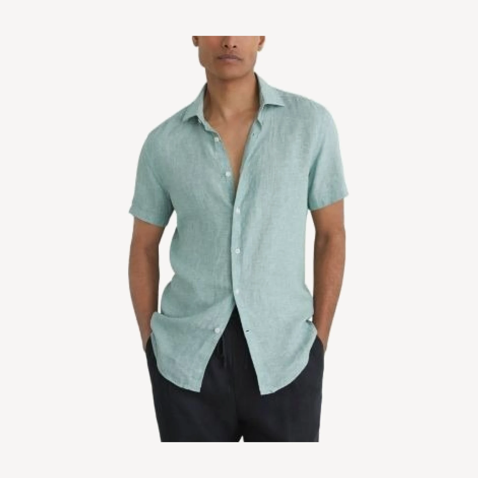 Reiss Holiday Linen Shirt