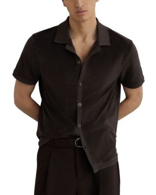 Reiss Eden Short Sleeve Towelling Shirt