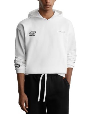 Reiss McLaren Cotton Heavyweight Relaxed Pullover Hoodie
