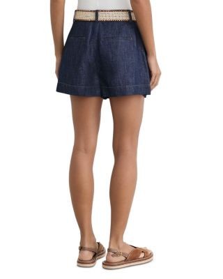 Reiss Beau Belted Shorts