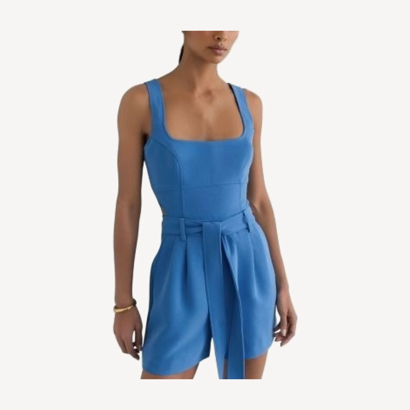 Reiss Dion Square Neck Romper