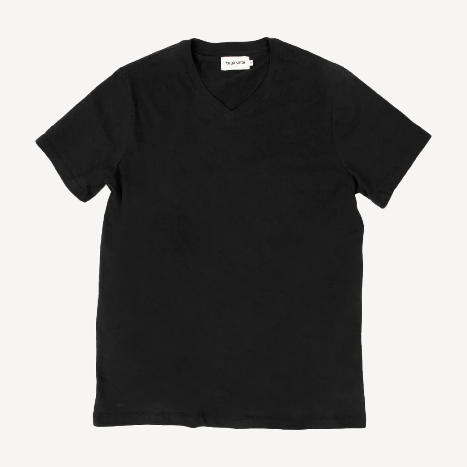 The V-Neck Tee in Black