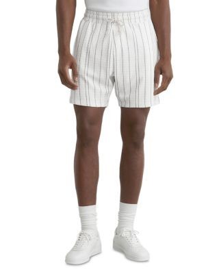 Reiss Jett Textured Stripe Shorts