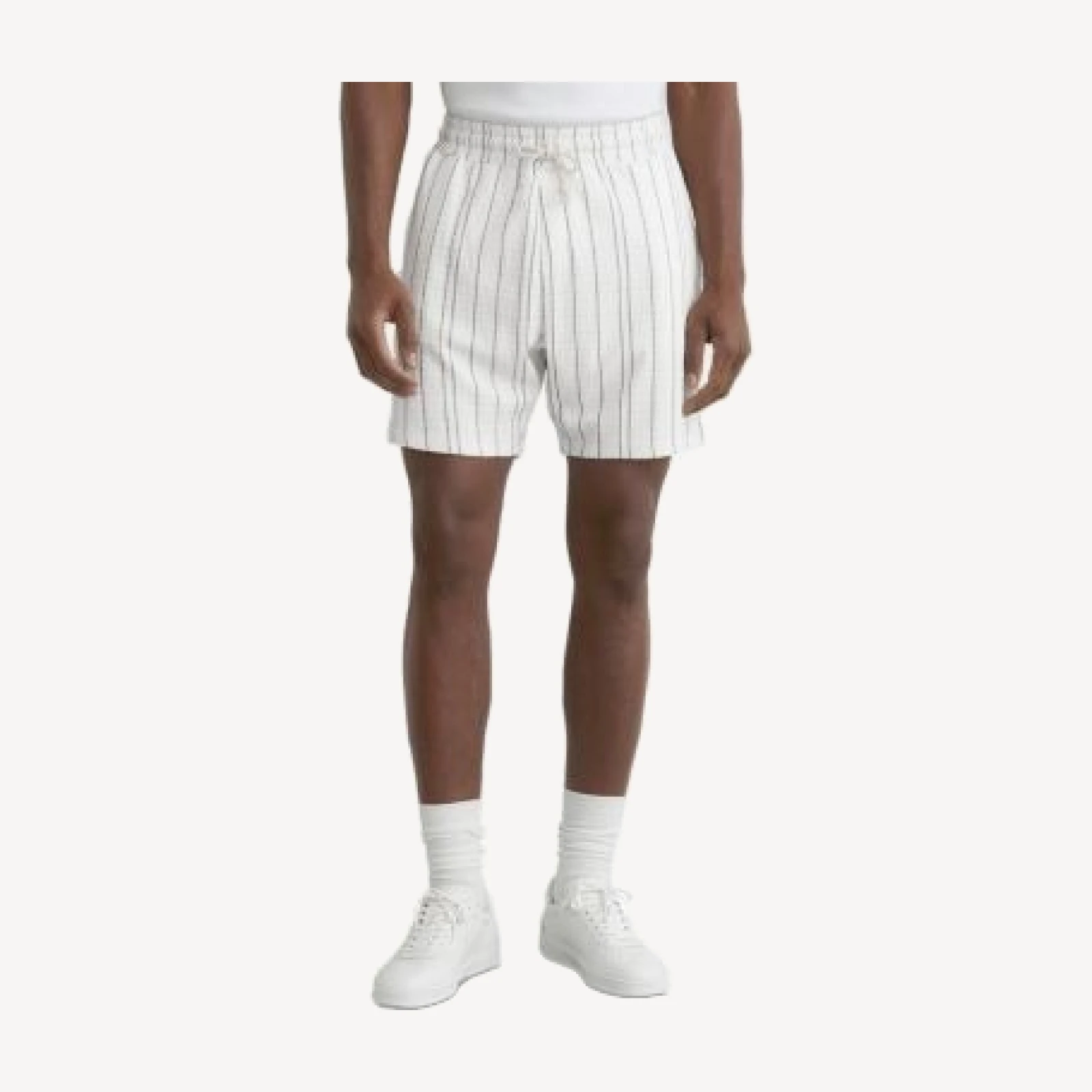 Reiss Jett Textured Stripe Shorts