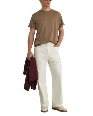 Reiss Langley Relaxed Fit Linen T-Shirt