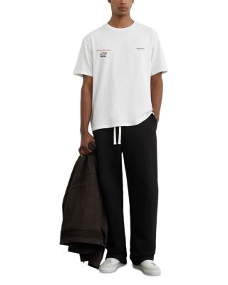 Reiss McLaren Unisex Born Racers Logo Graphic T-Shirt