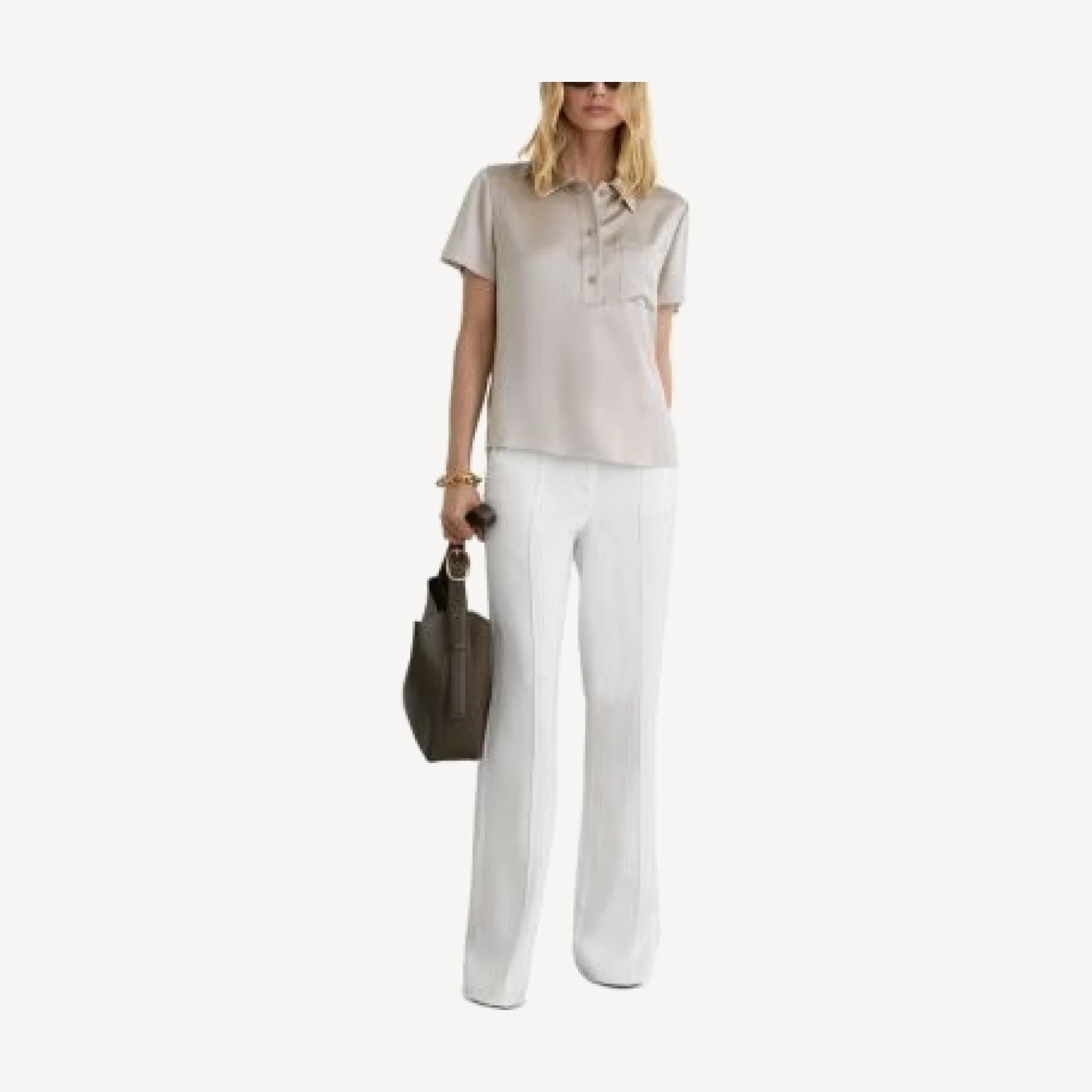 Reiss Polly Silk Top