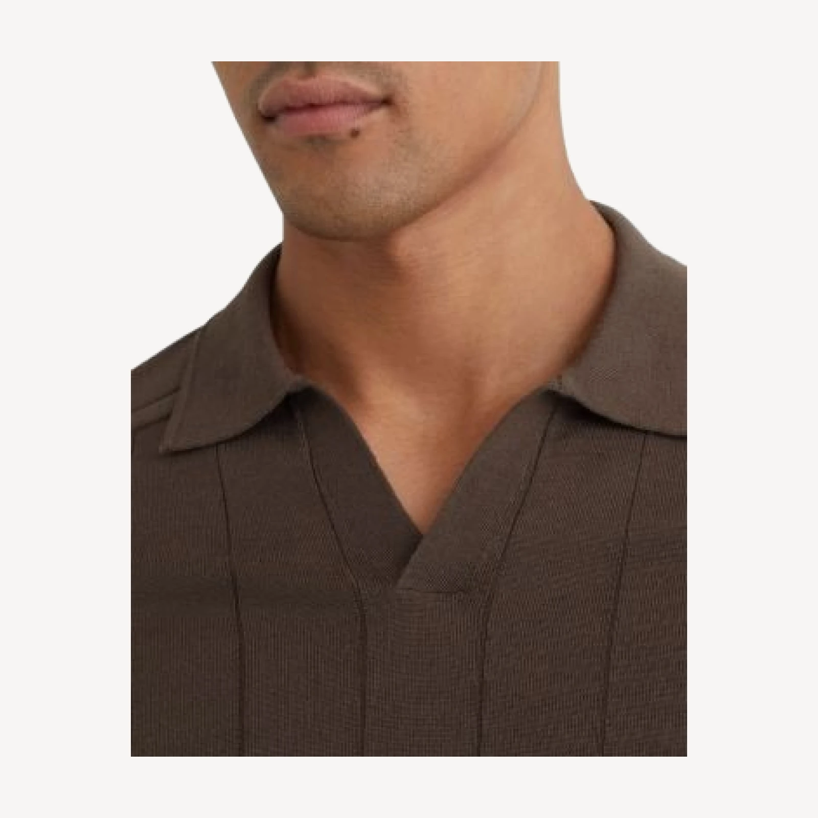 Reiss Chelmsford Short Sleeve Merino Wool Sweater Polo