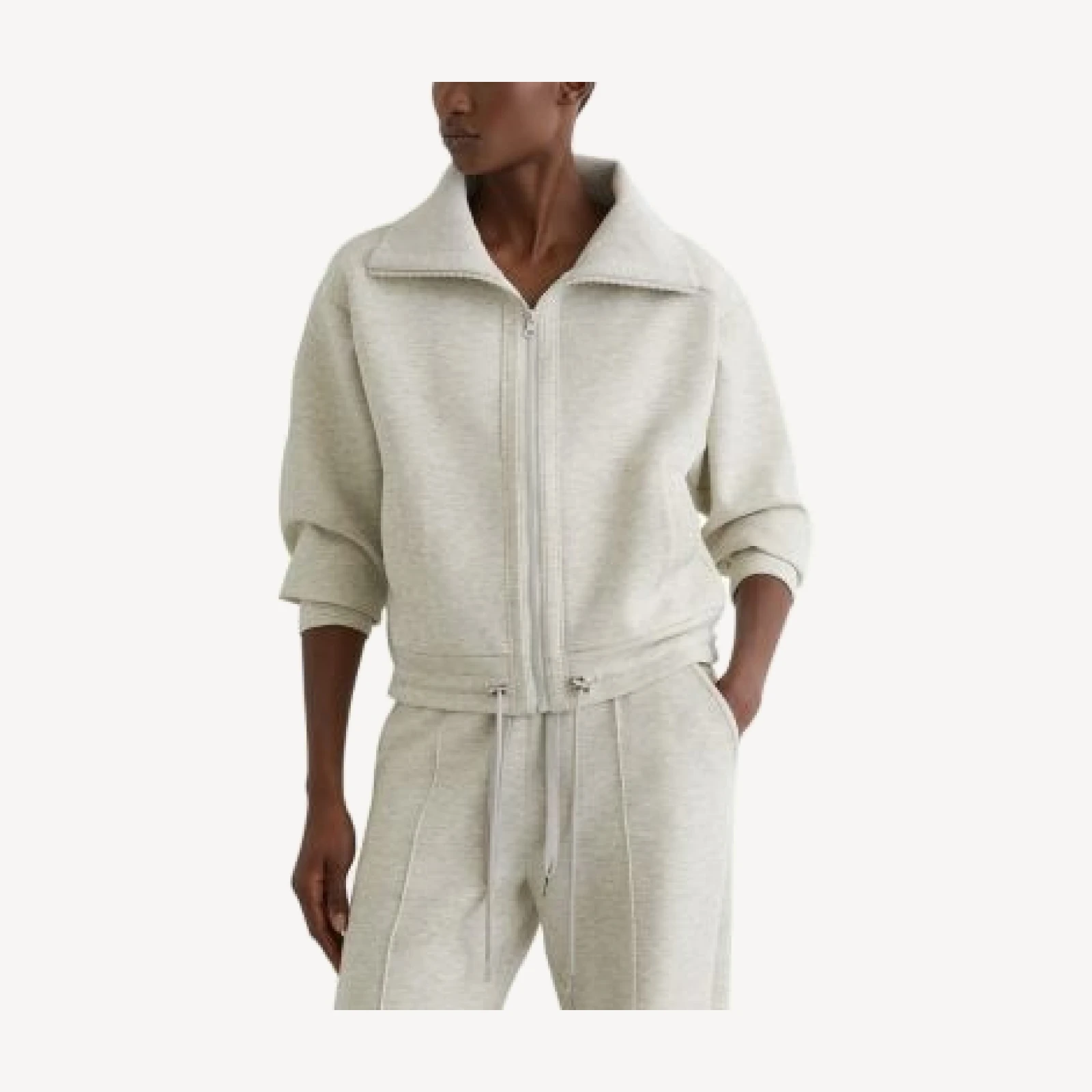 Reiss Zip Front Sweatshirt