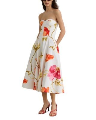 Reiss Penelope Strapless Dress