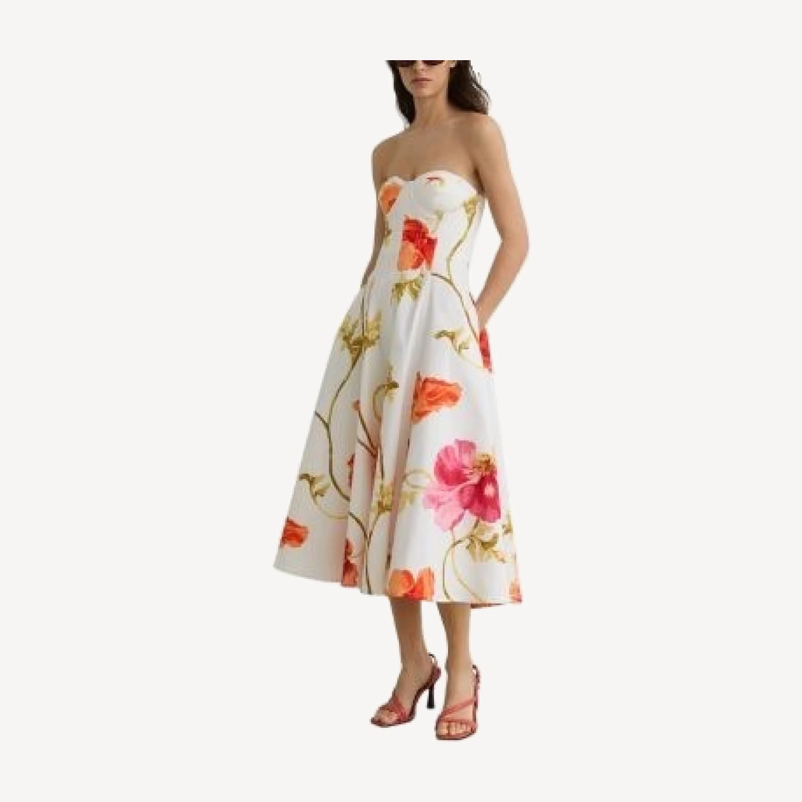 Reiss Penelope Strapless Dress