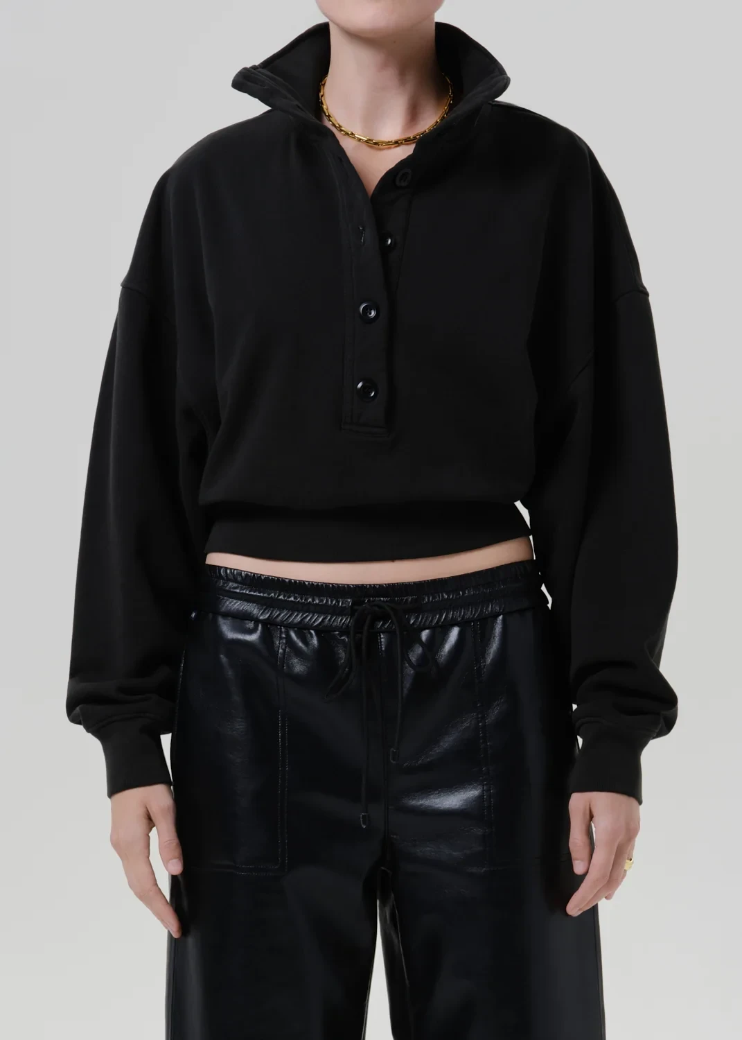 Mirelle Funnel Neck in Juniper