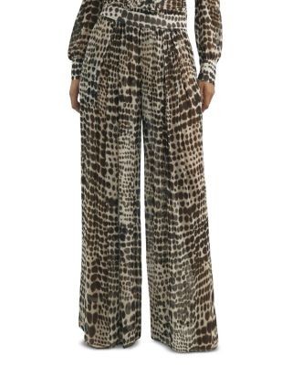 Reiss Aurelie Wide Leg Trousers