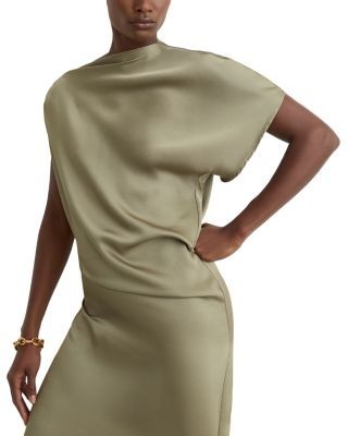 Reiss Kenzie Asymmetric Dress