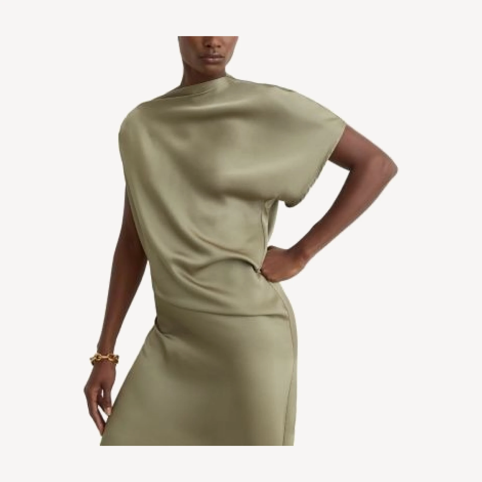 Reiss Kenzie Asymmetric Dress