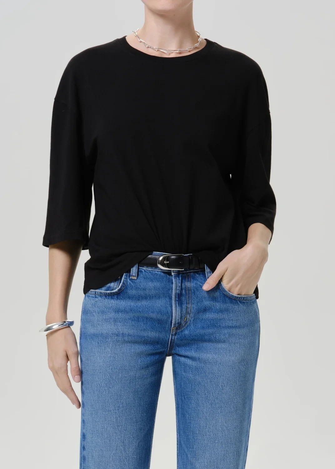 Amelia Tee in Black