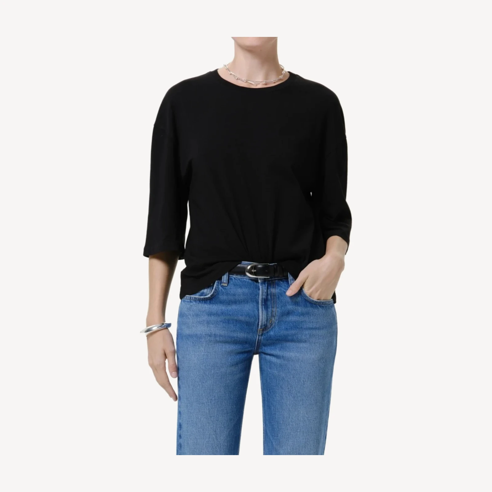 Amelia Tee in Black