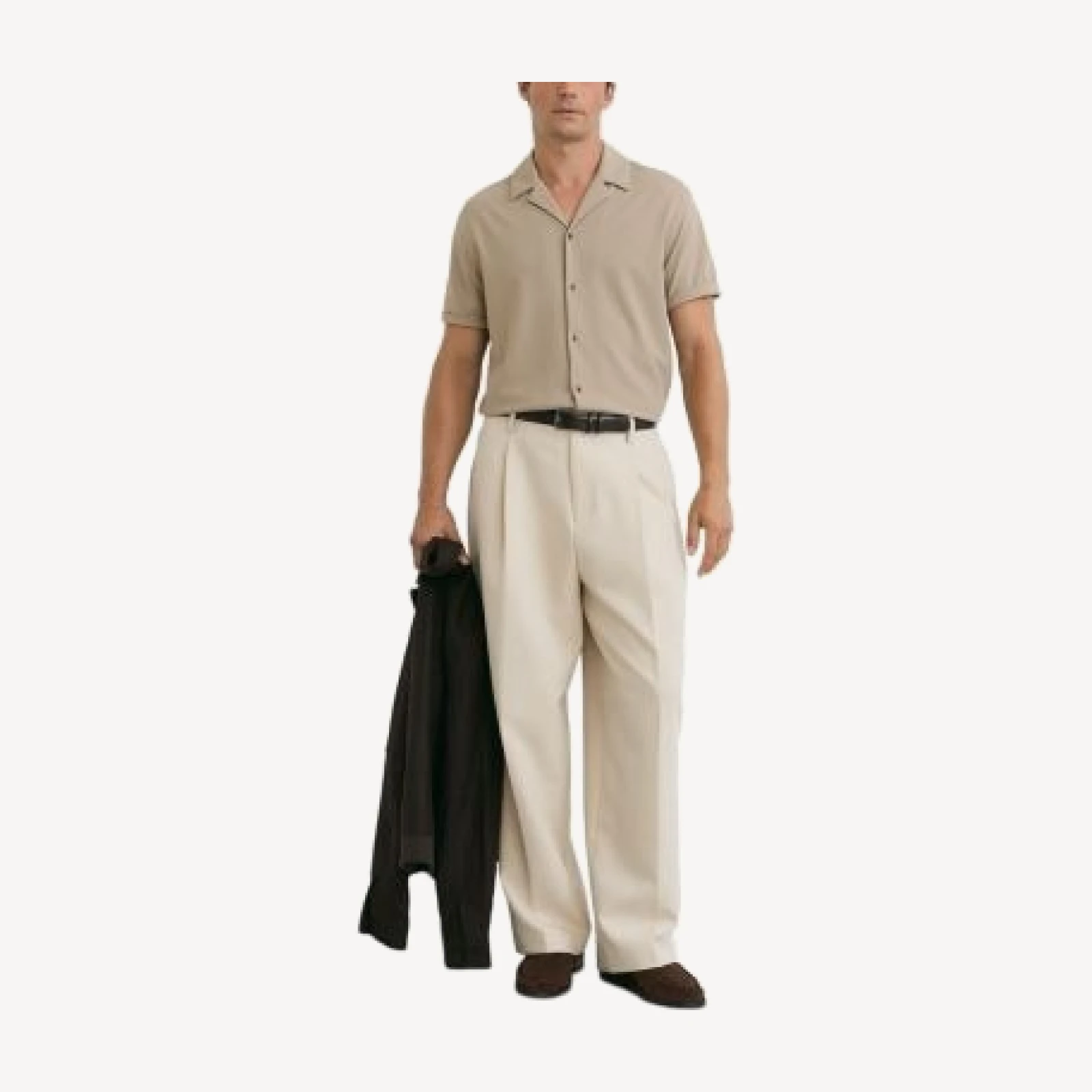 Reiss River Textured Short Sleeve Shirt