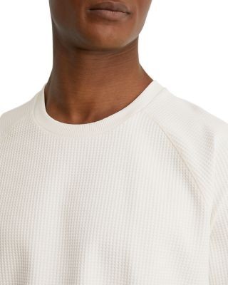 Reiss Soren Waffle Knit Crewneck Sweatshirt