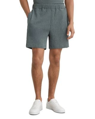 Reiss Textured 5.9 Elastic Shorts