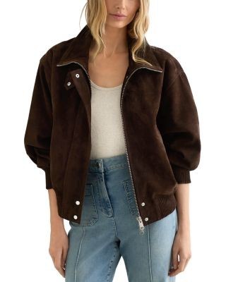 Reiss Cara Suede Jacket