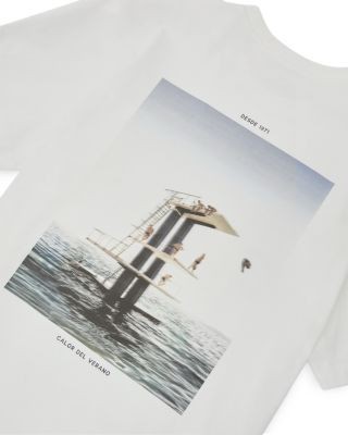 Reiss Splash Graphic T-Shirt