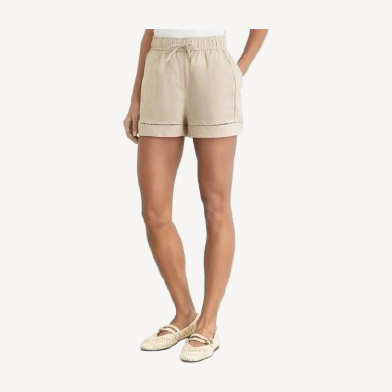 Reiss Riley Linen Shorts
