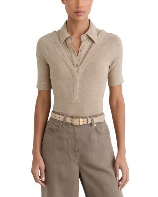 Reiss Shona Layered Look Top