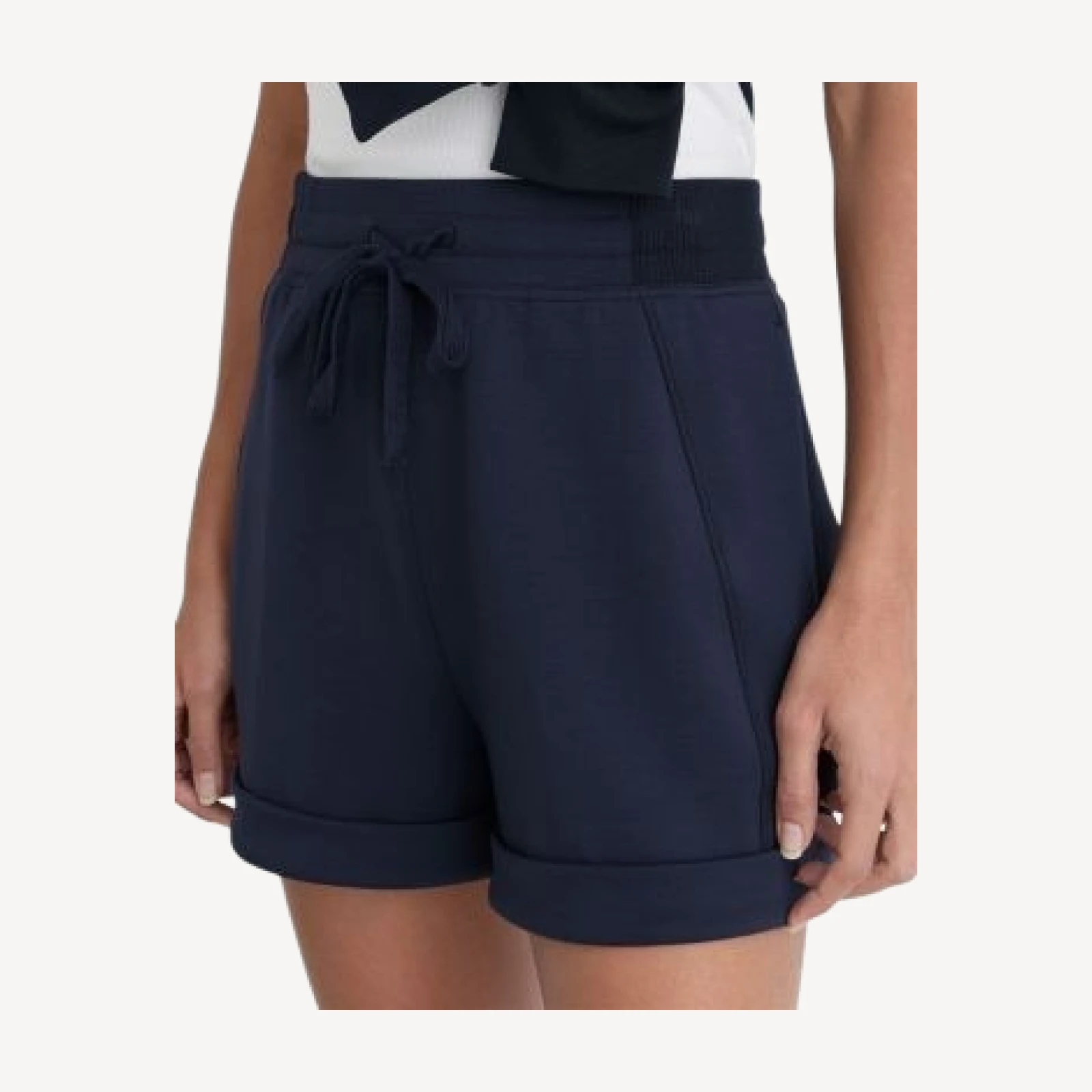 Reiss Phoebe Jersey Drawstring Shorts