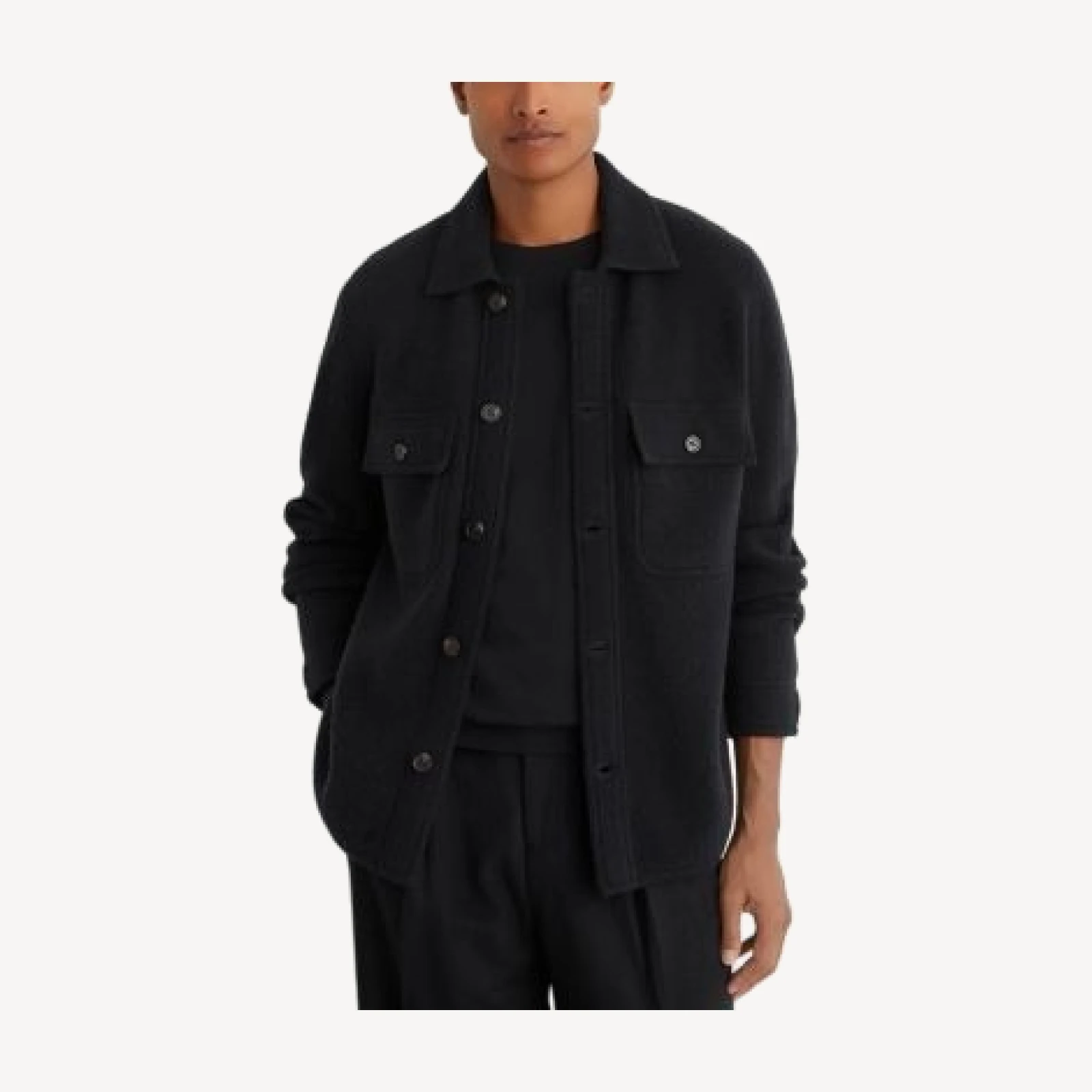 Reiss Banstead Wool Overshirt
