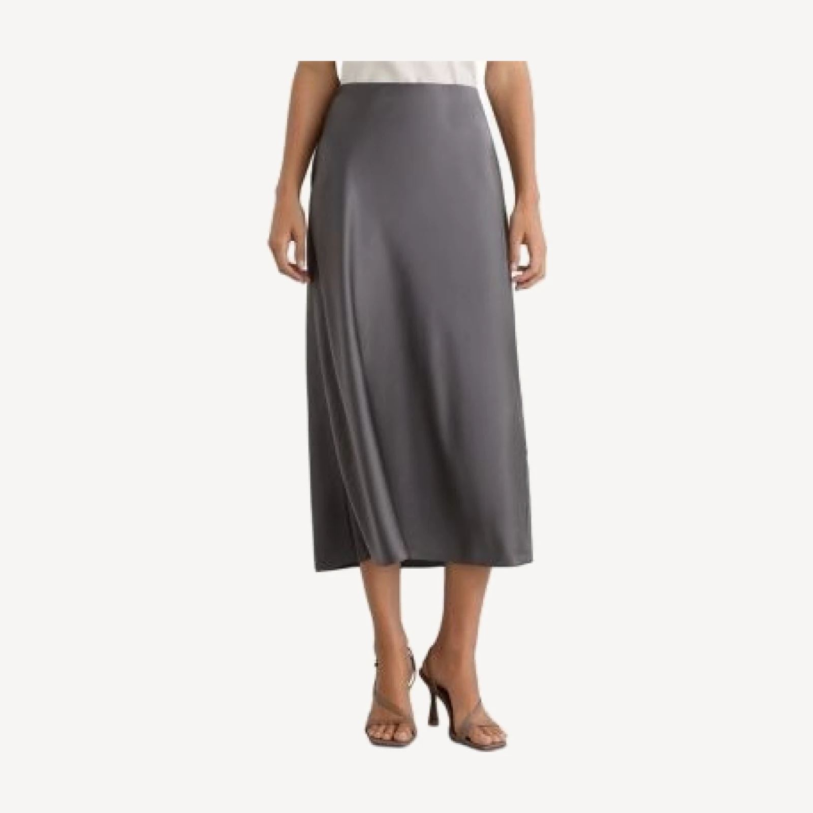 Reiss Sofia Silk Midi Skirt