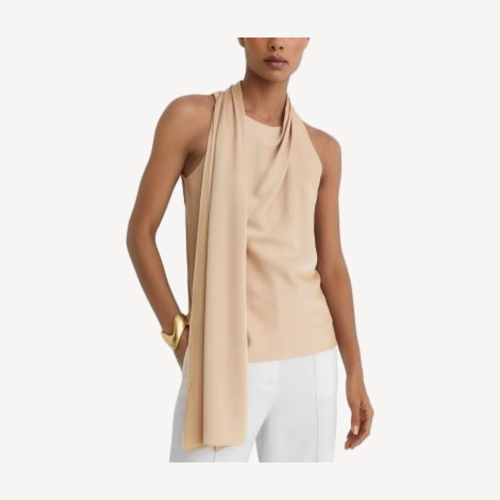 Reiss Taylor Scarf Top