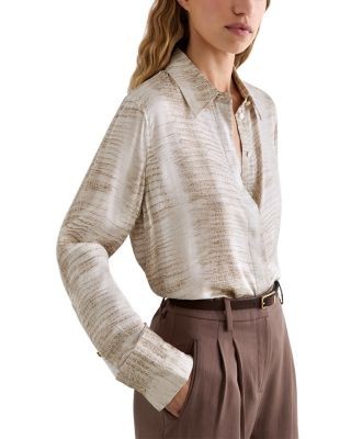 Reiss Annie Satin Shirt