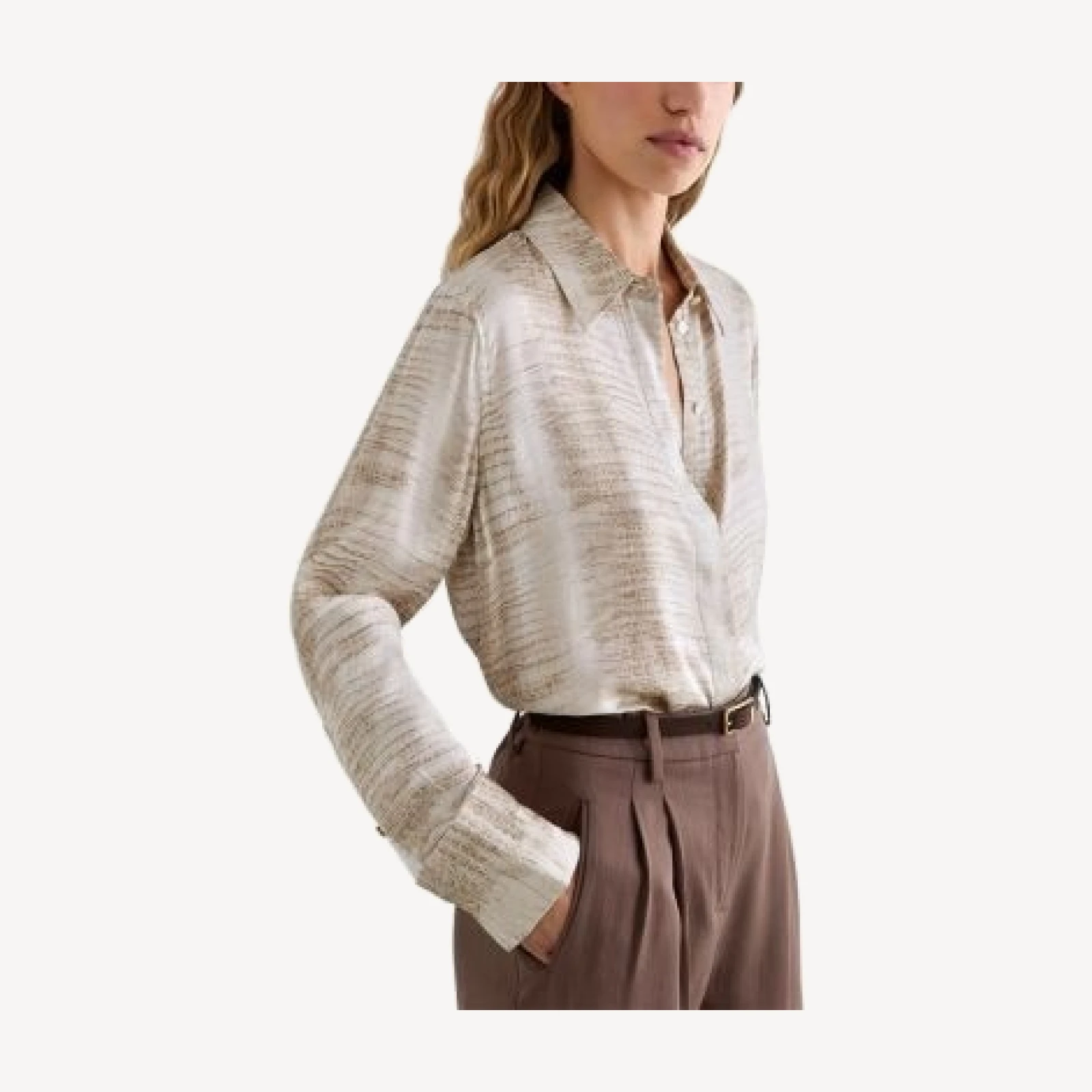 Reiss Annie Satin Shirt