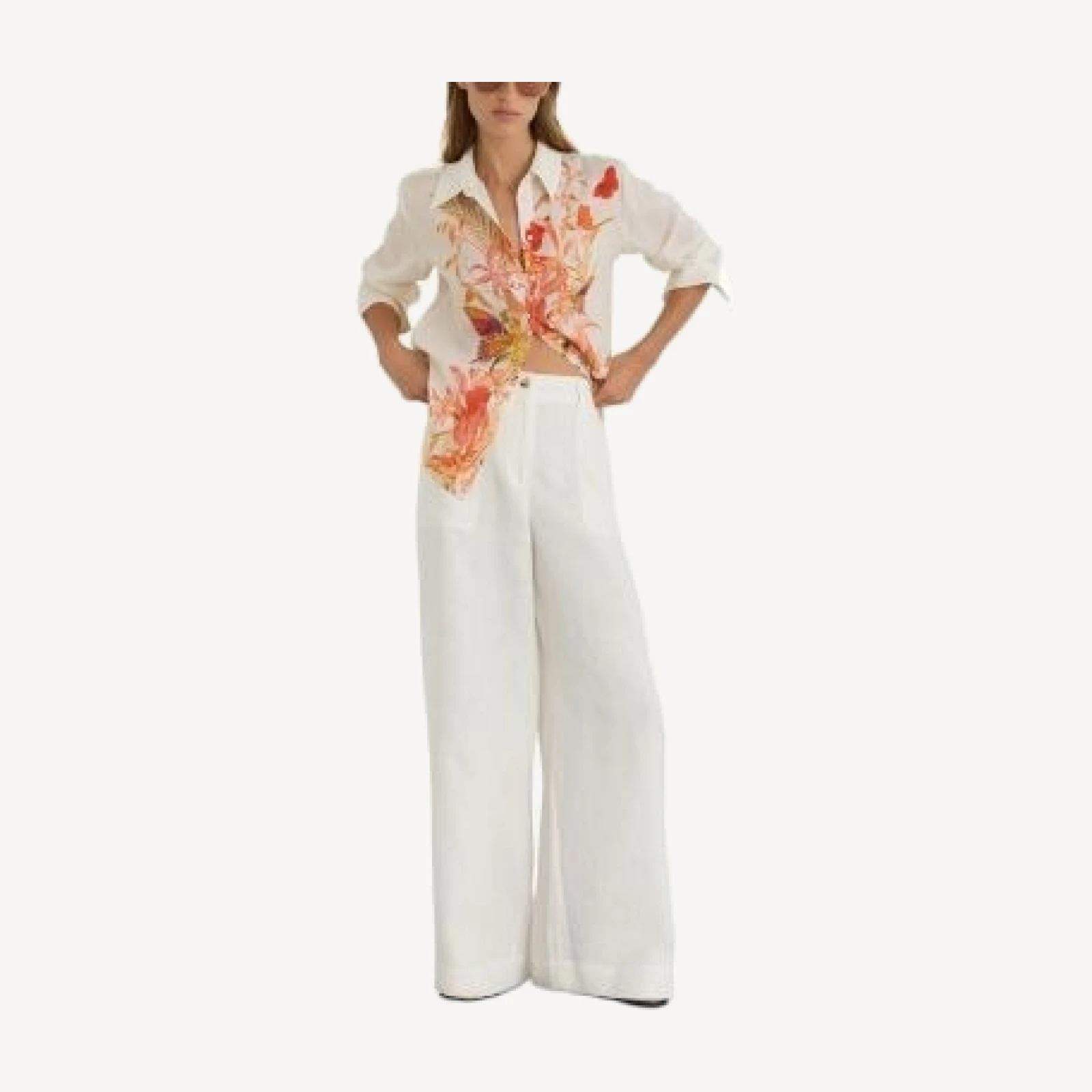 Reiss x Nybg SS26 Cilia Button Front Shirt