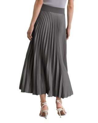 Reiss Seren Pleated Midi Skirt