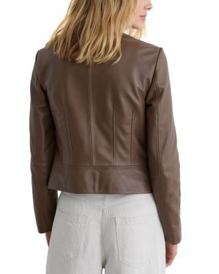 Reiss Allie Leather Jacket
