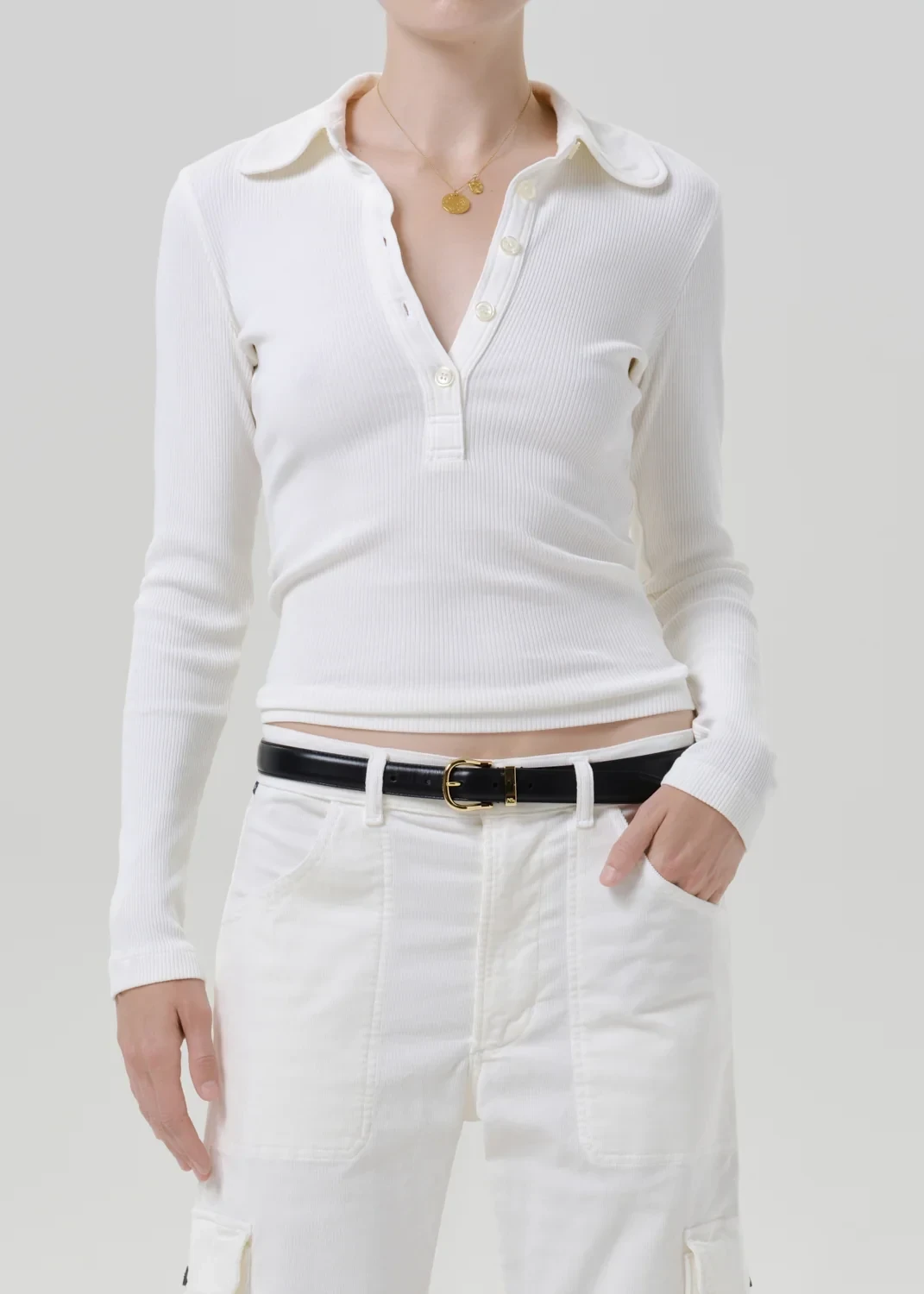 Brea 60's Polo in Pashmina