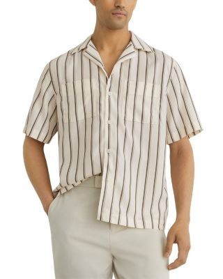 Reiss Saint Short Sleeve Cuban Shirt